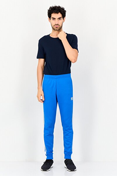 adidas Men Slim Fit Drawstring Training Sweatpants, Blue