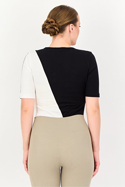 adidas Women Sportswear Fit Short Sleeves Bodysuits, Multicolor