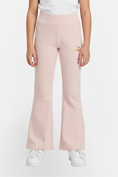 Puma Kids Girl Brand Logo Outdoor Pants, Pink