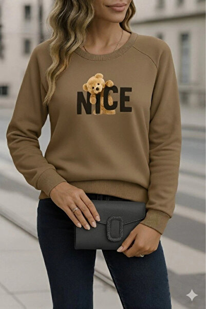 GENCULUS    Women's Long Sleeve Crew Neck Viscose Two Thread Blouse