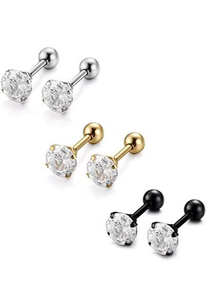 Generic Titanium Earrings Studs, Hypoallergenic Stud Earrings for Women Girls...