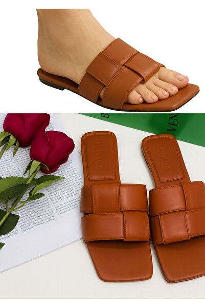 essentialneedsforall ✨ Women’s Chic Woven Slip-On Flat Sandals ✨ 📝 Description