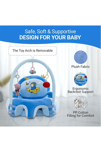 Generic Baby support sofa seat, anti-fall, suitable for babies over 6 months, safe baby chair