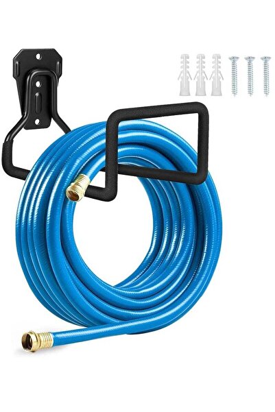 Arabest Garden Hose Holder, Wall Mount Hose Hanger with 3 Screw and 3 Drywall...