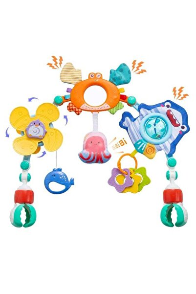 Ma Baby MaBaby Adjustable Arch Bassinet Toys for Infants & Toddlers - Stroller/Crib Hanging Toy