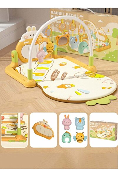 Ma Baby MaBaby Baby Gym Activity Play Mat with Sounds, Lights and Music