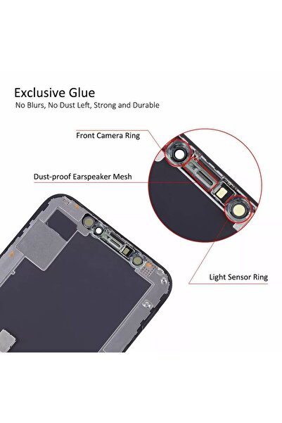 Apple Display Ecran Lcd pentru Iphone Xs Incell TFT (HD+) Negru - JH