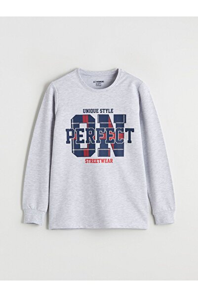 LC Waikiki Lcw Kids Crew Neck Plaid Boys Pajama Set