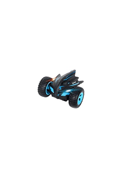 Toysea 2.4G RC Stunt Car with 360° Rotation, LED Lights, Double-Sided Flip, USB Charging, Rechargeable