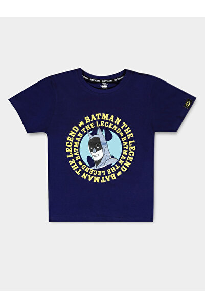 Batman By Styli Graphic Print Round Neck Fashion T-shirt