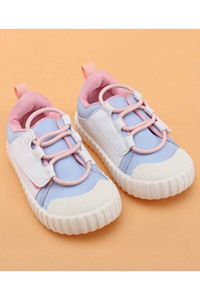 Cute Walk by Babyhug Slip On Casual Shoes - Light Blue/White