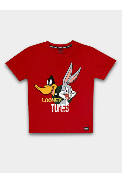 Looney Tunes By Styli Graphic Print Round Neck Fashion T-shirt