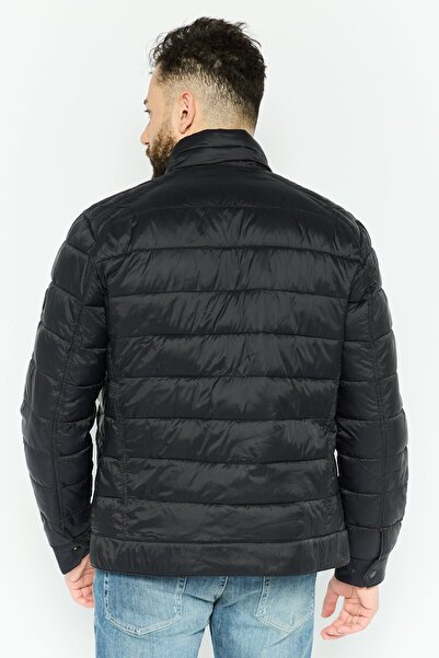Michael Kors Men Textured Quilted Jacket, Black