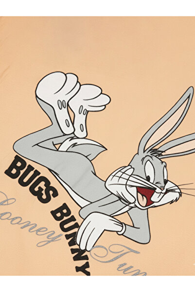 Looney Tunes By Styli Graphic Print Round Neck Fashion T-shirt