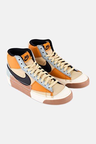Nike Men Blazer Mid Pro Club Lace Up Basketball Shoes, Multicolor