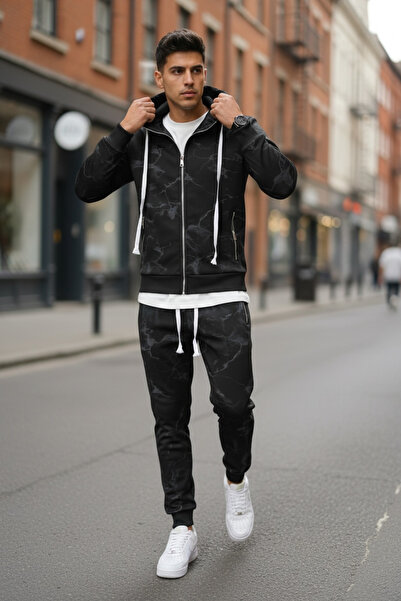 dehaine Men's tracksuit, sweatshirt + pants, Padded, RM35