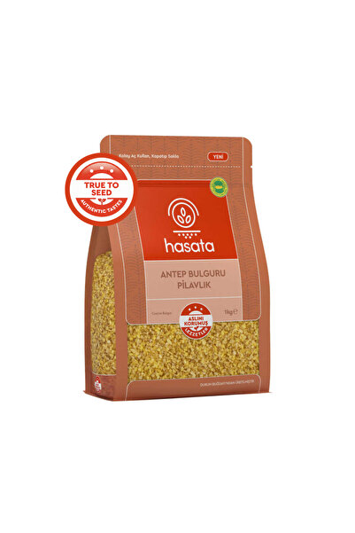 Hasata برغل خشن 1 كجم كيس بسحاب