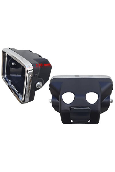 Mondial Cg 100 - 125 - 150 - 200 Ön Far Tası Ve Çercevesi Kısa 120 Mm