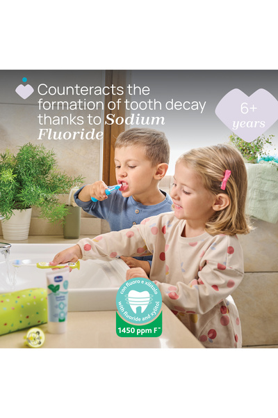 Chicco Mild Mint Toothpaste (with Fluoride) 6y+ 50ml