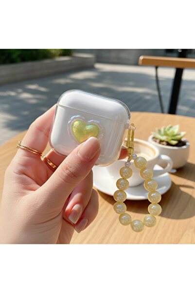 CaseOnn حافظة Xiaomi Redmi Buds 3 باللون الأصفر اللامع