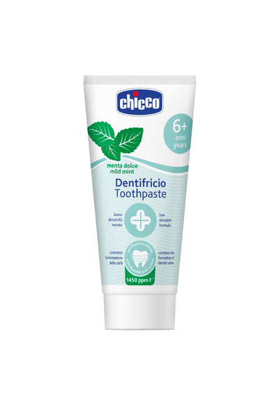 Chicco Mild Mint Toothpaste (with Fluoride) 6y+ 50ml