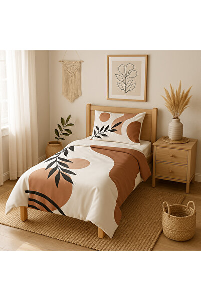 adenkahome Bohemian Patterned, Single Duvet Cover Set