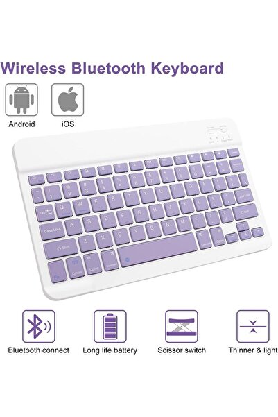 UnDePlus Huawei Honor Pad X9 11.5 Inch / X8 Pro Case Wireless Keyboard Case Mobax Turkish Keyboard