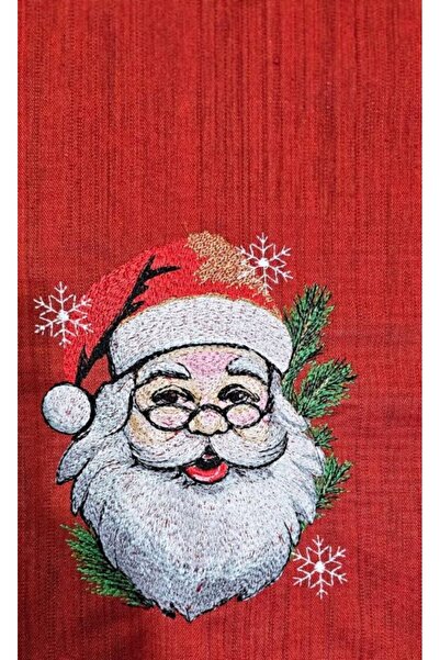 shules collection Santa Claus Embroidered Pine Tree Cover (90 cm)