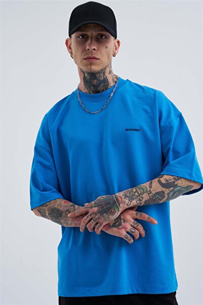 Machinist Tricou pentru bărbați basic Cotton supradimensionat Lens