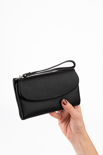 saraci leather craft Women's Wallet – Zippered & Card Holder Portfolio Stylish Long Wallet Women's Vegan Imported Leather