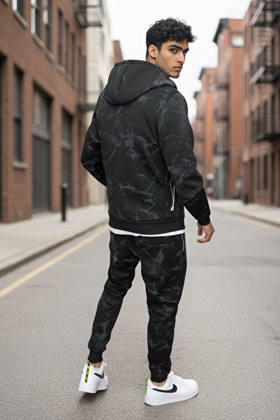 dehaine Men's tracksuit, sweatshirt + pants, Padded, RM35