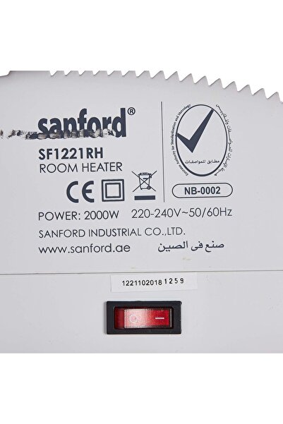 Sanford Room Heater SF1221RH, White