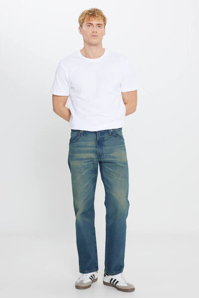 WRANGLER %100 Pamuk Bootcut Fit Cepli Jean Kot Denim Pantolon