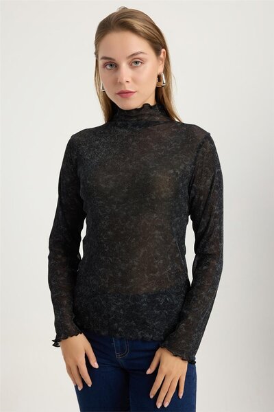 HomeStore Hareli Desenli Bluz