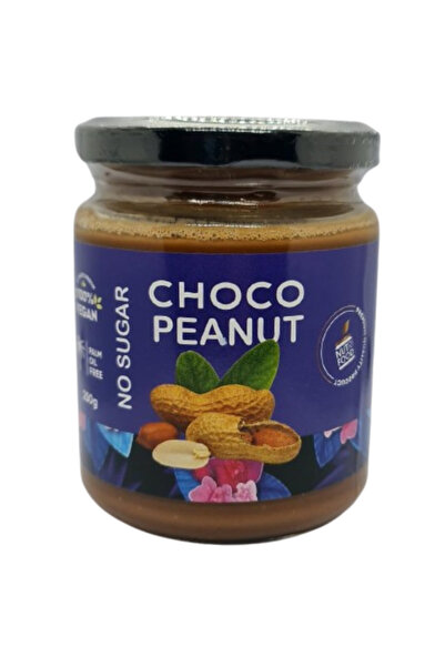 Nutrifood Vegan Chocolate Peanut Butter, SUGAR FREE, 250g