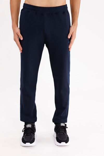 Rowinger Yan Striped Detail Standard Fit Transitional Knitted Fabric Sweatpan...