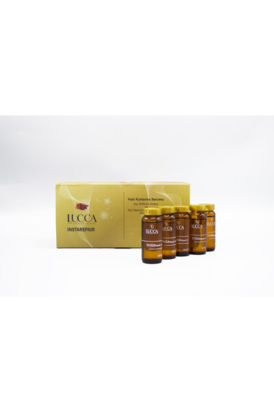 Lucca Cosmetics سيروم إصلاح الشعر سريع الاستعادة من إنستاريب 15 مل × 10 قطع