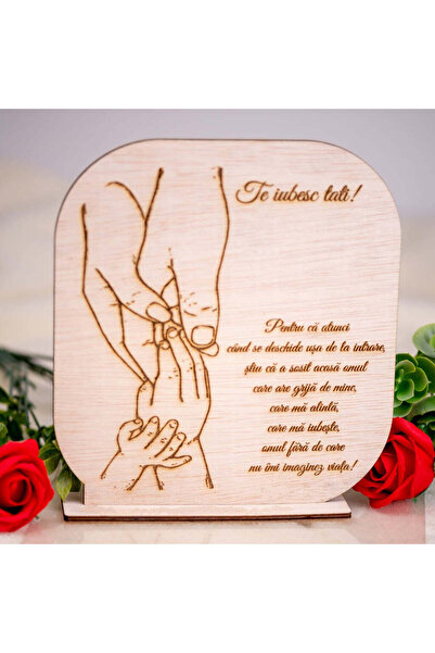 CadouriOriginale Cadou pentru tată - Placă din lemn m4
