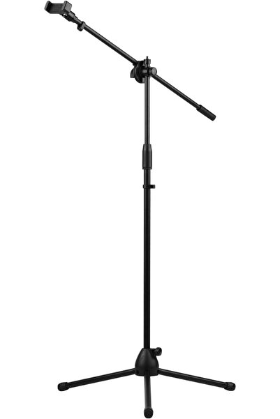 EACAM حامل ثلاثي القوائم للضوء قابل للتعديل بطول 140 سم مع حامل للهاتف، بحد أ...