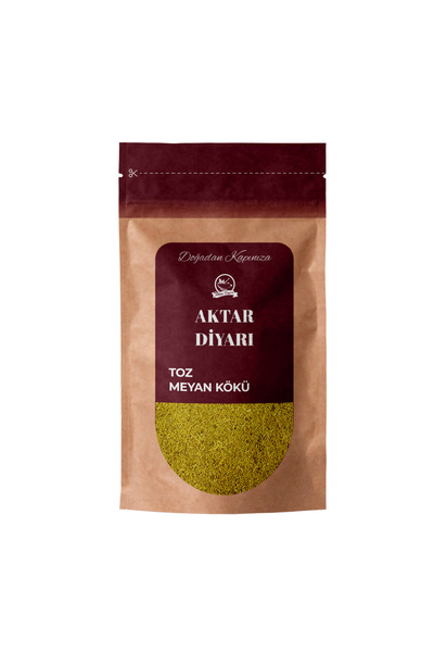 Aktar Diyarı Meyan Kökü Öğütülmüş 100 Gr Aktar Diyarı