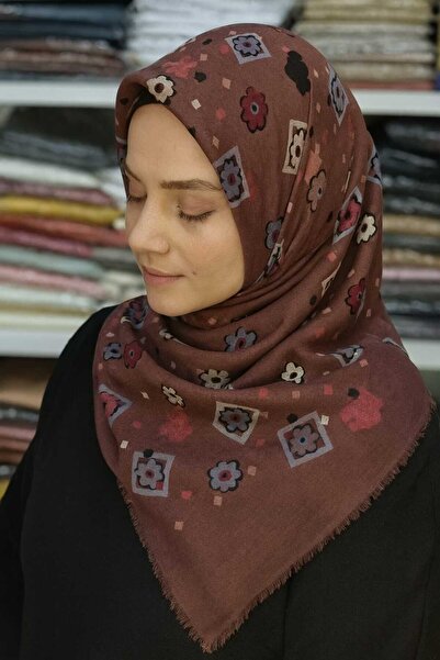 Bonjela FLAMLI KETEN EŞARP TÜLBENT