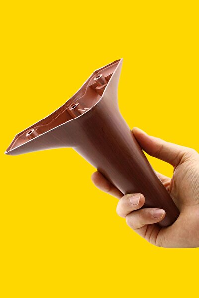 MH MiniHediye Aspen Luxury Furniture Sofa Armchair Tv Unit Plinth Leg Feet 15 cm Wooden Patterned Leg (4 Pcs)