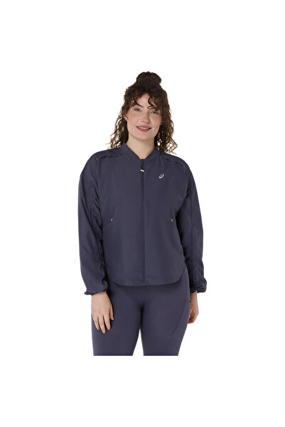 Asics NAGINO RUN ADJUSTABLE JACKET Kadın Mor Ceket 2012D138-500