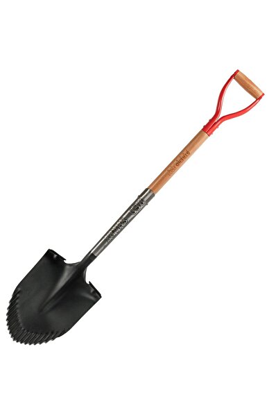 Strend Pro Harlet, cazma, ascutit, cu margini zimtate, coada lemn, 22x30x115 ...