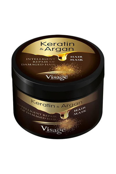 VİSAGE Masca de par 500 ml Keratin&Argan