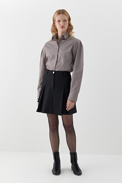 MARKALİSTE Cargo Pocket Mini Skirt Black