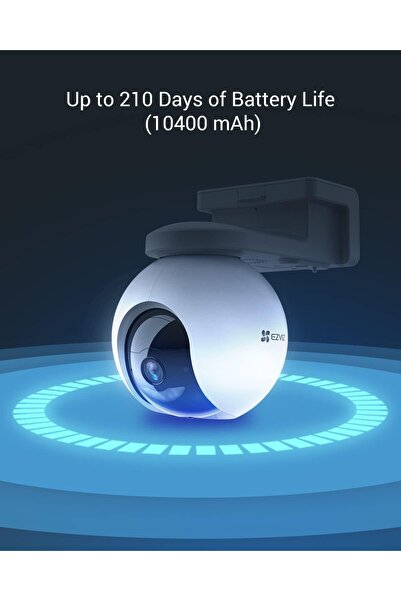 EZVIZ CB8 2K/3MP Outdoor 360° Battery WiFi Security Camera (with Solar Panel)