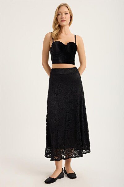 HomeStore Uzun Dantel Etek