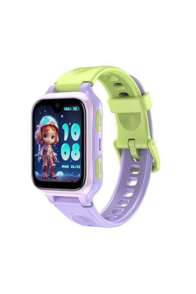 Lagenio K9, Violet, 4G, AMOLED de 1,78'', 1 GB RAM, 8 GB ROM, 5MP, Urmărire GPS, Control Parental, 700mAh