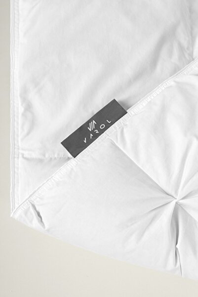 VAROL Handmade Queen Goose down Quilt 90% down / 10% Feather – Double Size 195×215 cm